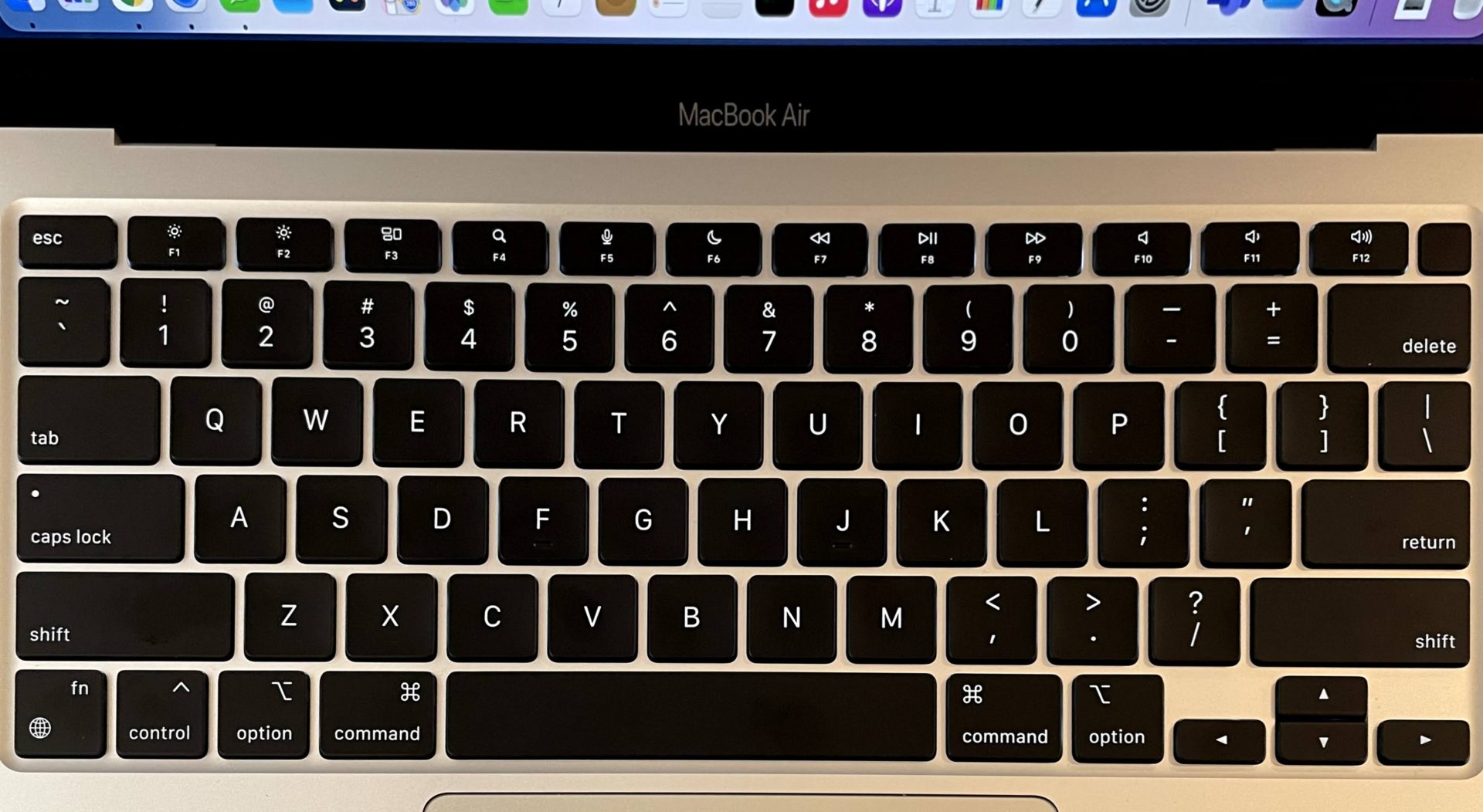 M1 MacBook Air 2020 USキーボード-